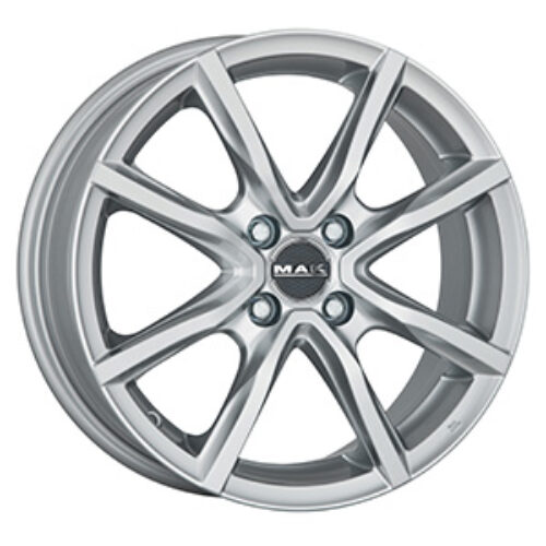 Cerchio in Lega MAK MILANO4 6X15 4X100 ET 31 CB 60,10 SILVER