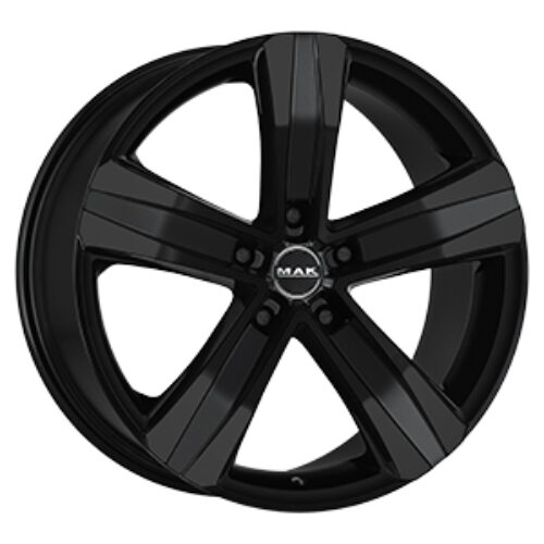 Cerchio in Lega MAK STONE5 3 7X17 5X160 ET 60 CB 65,10 GLOSS BLACK