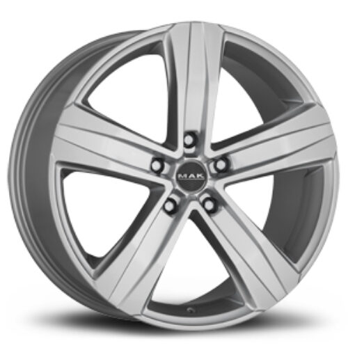 Cerchio in Lega MAK STONE5 3 7,5X18 5X160 ET 50 CB 65,10 SILVER