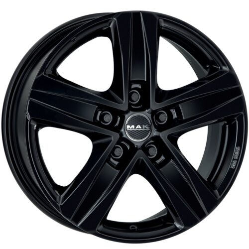 Cerchio in Lega MAK STONE5 7X17 5X118 ET 62 CB 71,10 GLOSS BLACK