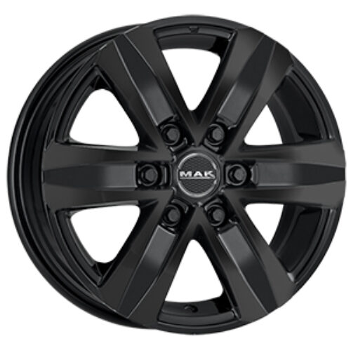 Cerchio in Lega MAK STONE6 8X18 6X114,3 ET 45 CB 66,10 GLOSS BLACK