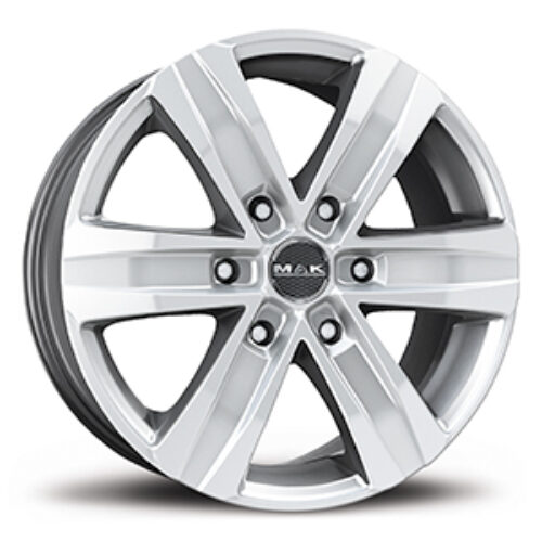 Cerchio in Lega MAK STONE6 8,5X20 6X139,7 ET 45 CB 67,10 SILVER