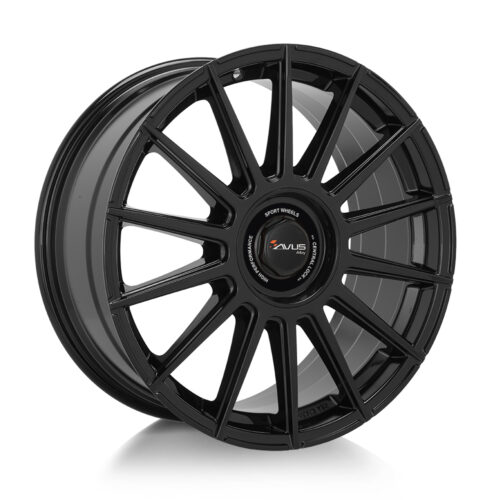Cerchi in lega AVUS AC-M09 – DM09 BLACK 19 Pollici 5×108/114.3 ET +45 CB 72,6