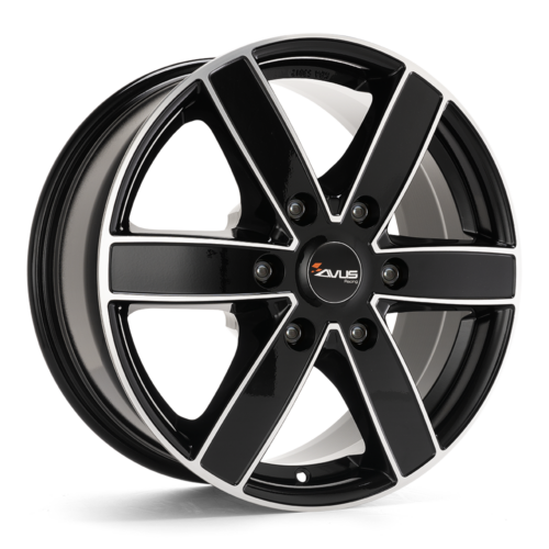 Cerchi in lega AVUS AC-V61 BLACK 18 Pollici 6×139,7 ET +30 CB 100,1