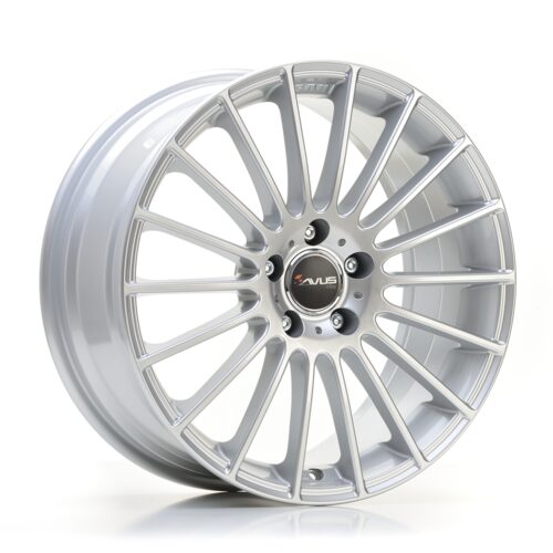 Cerchi in lega AVUS AC-M03 HYPER SILVER 18 Pollici 5×112 ET +45 CB 66,6