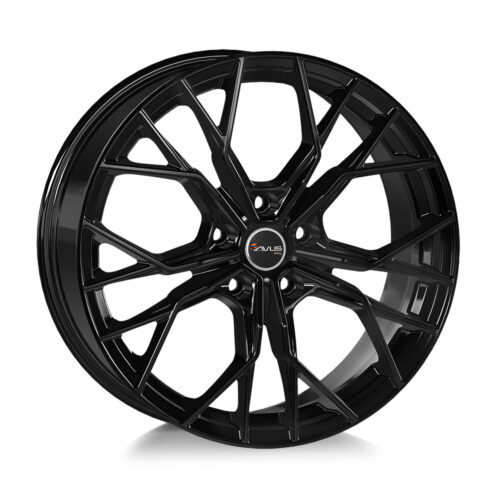 Cerchi in lega AVUS AC-M10 BLACK 20 Pollici 5×120 ET +35 CB 72,6