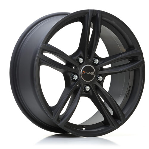 Cerchi in lega AVUS AC-MB3 MATT BLACK 20 Pollici 5×120 ET +45 CB 72,6