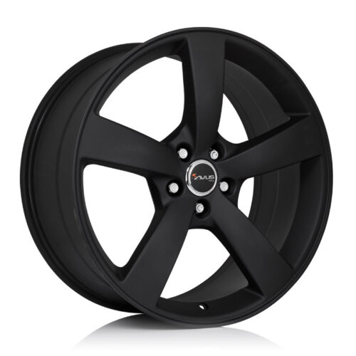 Cerchi in lega AVUS AF10 MATT BLACK 21 Pollici 5×112 ET +50 CB 66,5