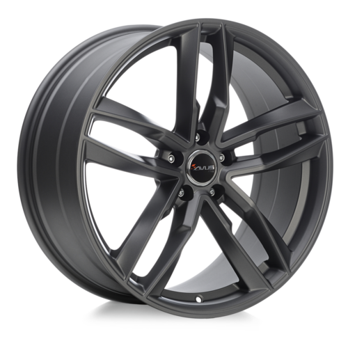 Cerchi in lega AVUS AF16 MATT BLACK 20 Pollici 5×120 ET +45 CB 65,1