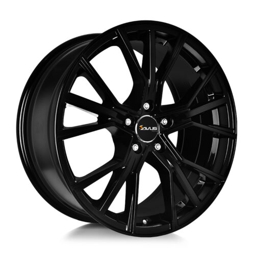 Cerchi in lega AVUS AF18 BLACK 23 Pollici 5×112 ET +47 CB 66,6