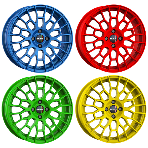 Cerchio in Lega MAK APX 7X18 4X098 ET 35 CB 58,10 UNPAINTED