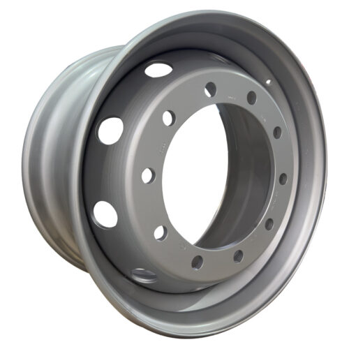 Cerchio in Lega MAK GIANETTI TRUCK STEEL/ACCIAIO 11,75X22,5 1X335 ET 135 CB 281,00 SILVER