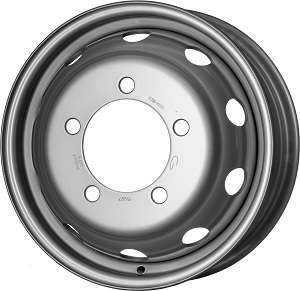 Cerchio in Lega MAK ACCIAIO 5X15 5X170 ET 106,5 CB 130,00 SILVER