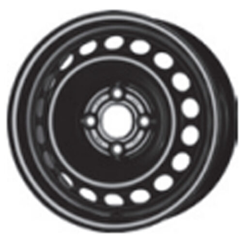 Cerchio in Lega MAK ACCIAIO 5,5X14 4X100 ET 39 CB 56,60 MATT BLACK