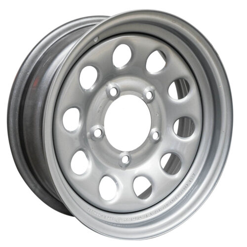 Cerchio in Lega MAK ACCIAIO 5,5X15 5X139,7 ET 5 CB 108,00 SILVER