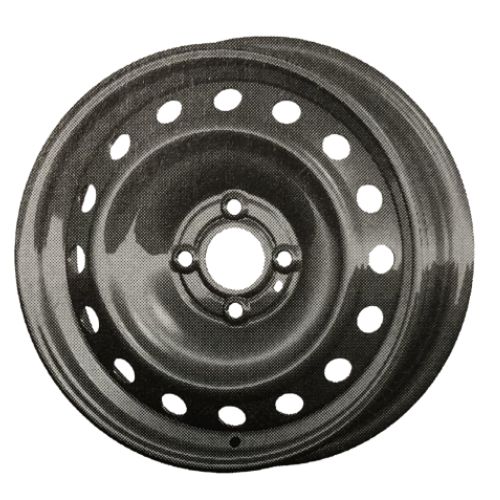 Cerchio in Lega MAK ACCIAIO 6X15 4X100 ET 31 CB 60,00 MATT BLACK
