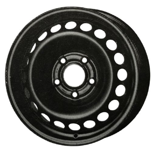 Cerchio in Lega MAK ACCIAIO 6X15 5X114,3 ET 40 CB 66,10 MATT BLACK