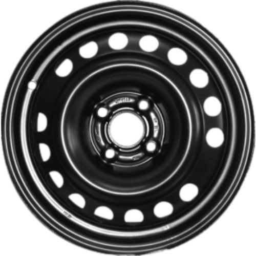 Cerchio in Lega MAK ACCIAIO 6X15 4X100 ET 43 CB 56,50 MATT BLACK
