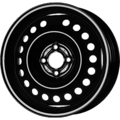 Cerchio in Lega MAK ACCIAIO 6X16 4X100 ET 50 CB 60,00 MATT BLACK