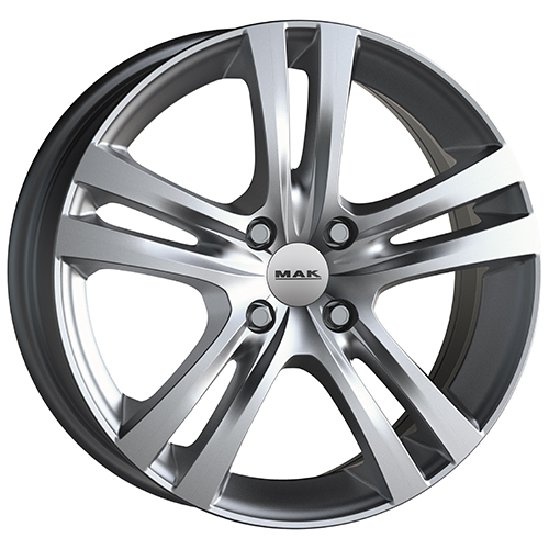 Cerchio in Lega MAK ZENITH 6X16 4X100 ET 44 CB 60,10 LIGHT TITAN