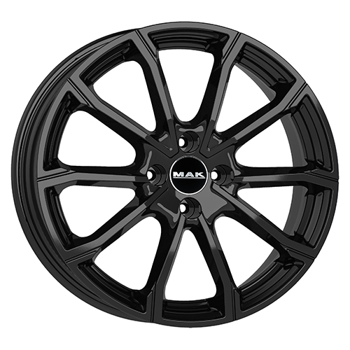 Cerchio in Lega MAK DaVinci 6,5X16 4X100 ET 45 CB 60,10 GLOSS BLACK