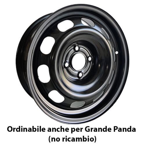 Cerchio in Lega MAK ACCIAIO 6,5X16 4X108 ET 32 CB 65,00 MATT BLACK