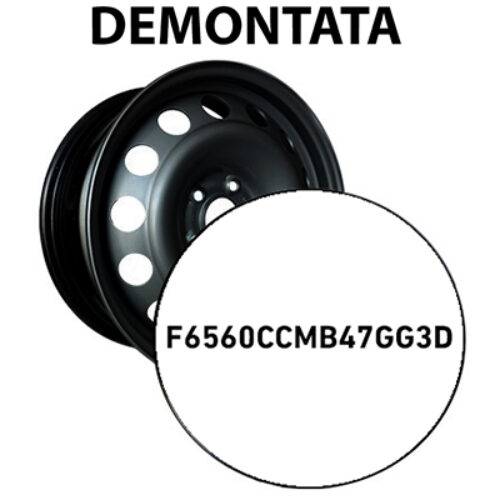 Cerchio in Lega MAK ACCIAIO 6,5X16 5X108 ET 47 CB 65,10 MATT BLACK
