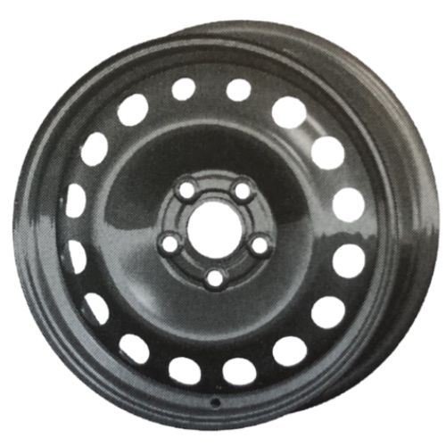 Cerchio in Lega MAK ACCIAIO 6,5X16 5X108 ET 50 CB 63,30 MATT BLACK