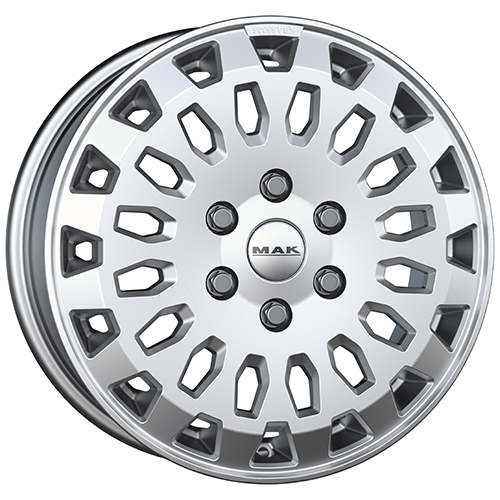 Cerchio in Lega MAK OVERLAND 6,5X16 6X130 ET 50 CB 84,10 LIGHT TITAN