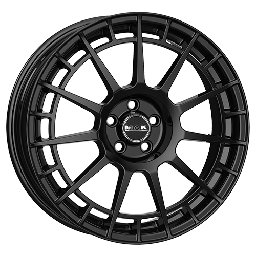 Cerchio in Lega MAK NTT 7X17 5X114,3 ET 35 CB 76,00 GLOSS BLACK