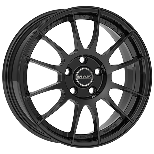 Cerchio in Lega MAK XLR 7X17 5X114,3 ET 45 CB 76,00 GLOSS BLACK