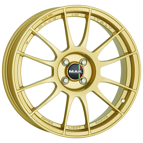 Cerchio in Lega MAK XLR 7X17 4X108 ET 25 CB 65,10 GOLD