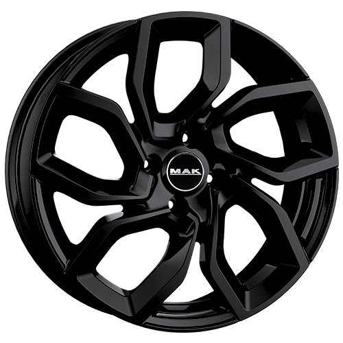 Cerchio in Lega MAK APOLLO 7X18 4X108 ET 35 CB 65,10 GLOSS BLACK