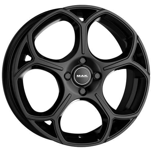 Cerchio in Lega MAK MONZA 7X18 4X108 ET 35 CB 65,10 GLOSS BLACK
