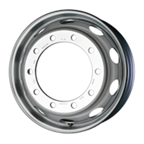 Cerchio in Lega MAK GIANETTI TRUCK STEEL/ACCIAIO 7,5X22,5 1X335 ET 160 CB 281,00 SILVER