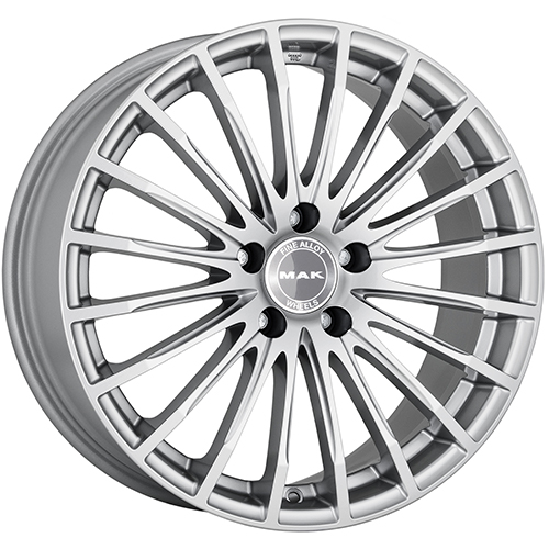 Cerchio in Lega MAK STARLIGHT 8X18 5X112 ET 45 CB 66,60 SILVER