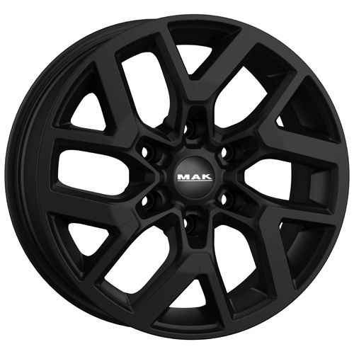 Cerchio in Lega MAK GRAVEL 6,5X16 6X139,7 ET 20 CB 106,10 MATT BLACK