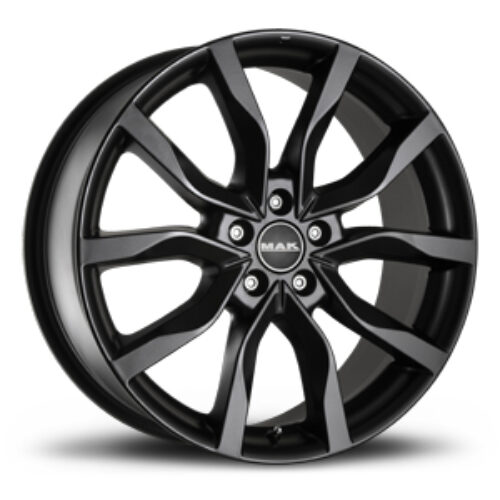 Cerchio in Lega MAK HIGHLANDS 9,5X20 5X120 ET 53 CB 72,60 MATT BLACK