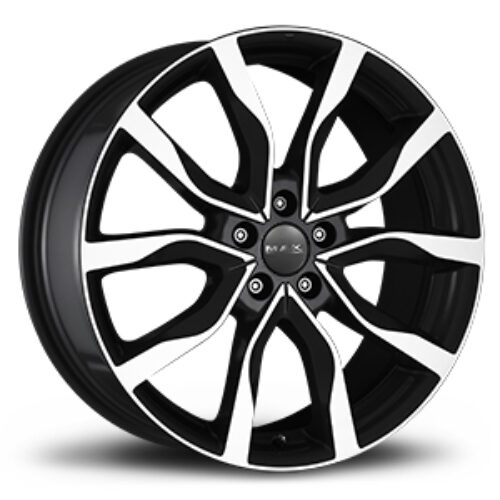 Cerchio in Lega MAK KOLN 9,5X21 5X112 ET 56 CB 66,60 BLACK MIRROR