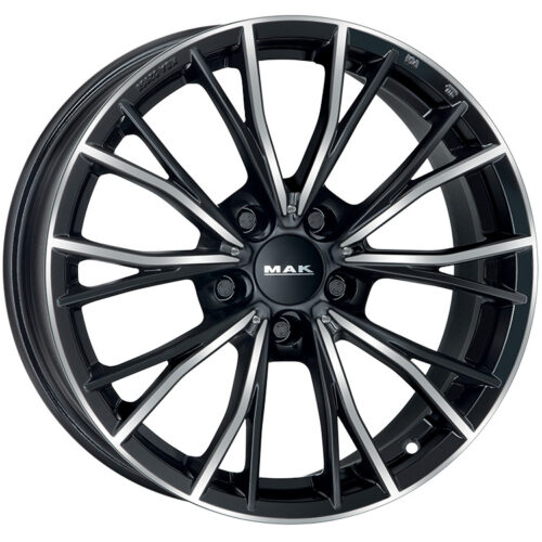 Cerchio in Lega MAK MARK 9X18 5X112 ET 40 CB 66,60 BLACK MIRROR
