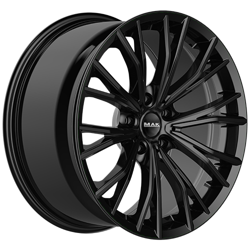 Cerchio in Lega MAK MARK-D 10,5X20 5X112 ET 43 CB 66,60 GLOSS BLACK