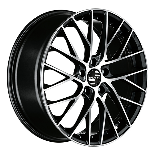 Cerchio in Lega MAK MONACO-D 10,5X20 5X130 ET 47 CB 71,60 BLACK MIRROR