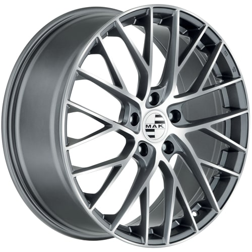 Cerchio in Lega MAK MONACO-D 10,5X20 5X130 ET 47 CB 71,60 GUN MET-MIRROR FACE