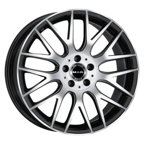Cerchio in Lega MAK ARROW 10X21 5X112 ET 62 CB 66,60 BLACK MIRROR