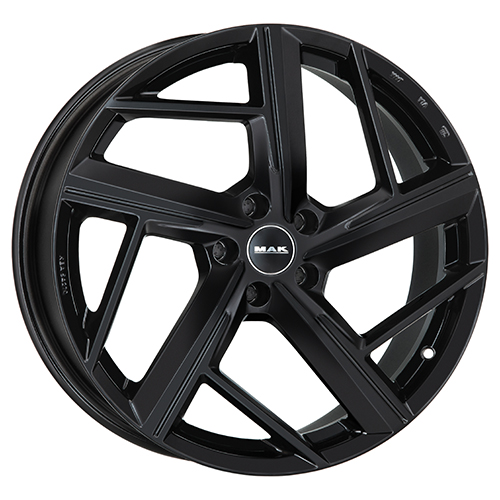 Cerchio in Lega MAK QVATTRO 9X20 5X112 ET 30 CB 66,45 GLOSS BLACK
