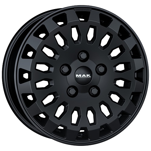 Cerchio in Lega MAK OVERLAND 7X17 5X130 ET 66 CB 89,10 MATT BLACK