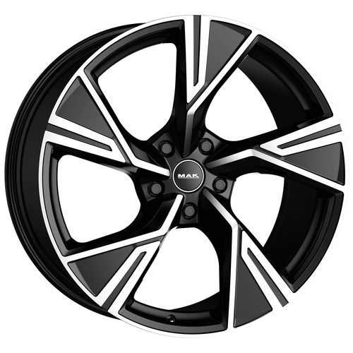 Cerchio in Lega MAK STARK-D 11,5X22 5X130 ET 60 CB 71,60 BLACK MIRROR