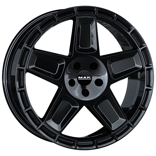 Cerchio in Lega MAK TREK 9X20 5X112 ET 38 CB 66,45 GLOSS BLACK