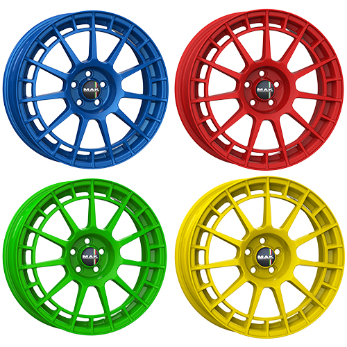 Cerchio in Lega MAK NTT 7X17 4X098 ET 35 CB 58,10 UNPAINTED