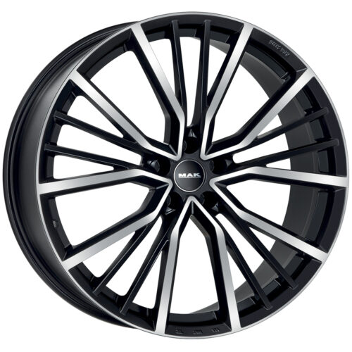 Cerchio in Lega MAK UNION 8X18 5X112 ET 43 CB 66,45 BLACK MIRROR